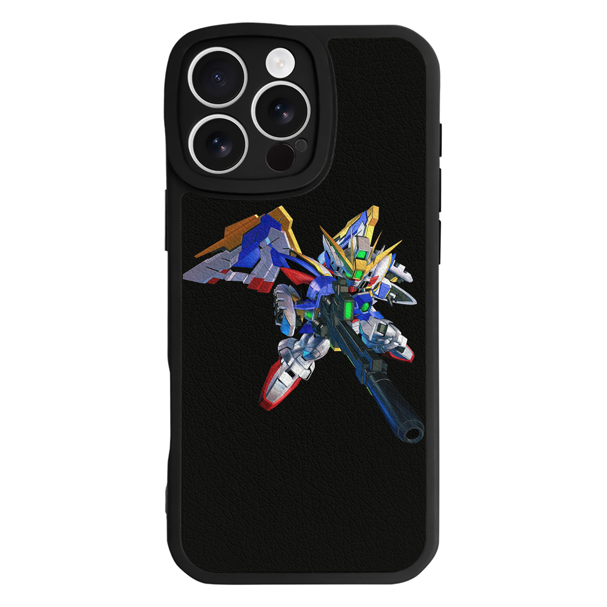 （画像用） 機動戦士ガンダム Mobile Suit Gundam 【iPhone 16シリーズ対応】シリコンスマホケース（レザー調） 材質：シリコン